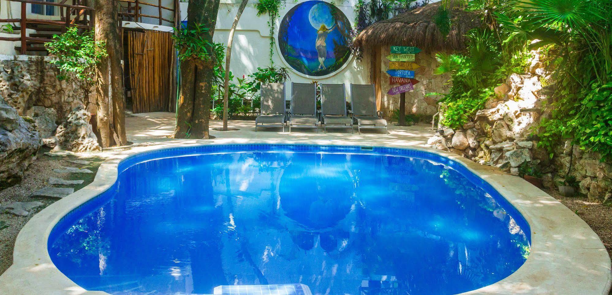 Luna Blue Hotel Playa Del Carmen Buitenkant foto